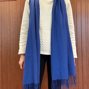 Blue Pashmina Scarf